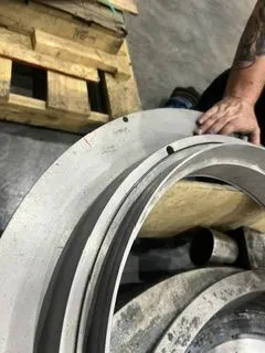 Used DAVIS STANDARD 14" Dual lip air ring Extrusion Downstream Ohio US | Mark One Machinery #787813