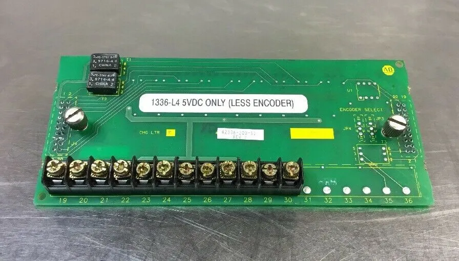 ALLEN BRADLEY 1336-L4 5VDC (LESS ENCODER) 3B
