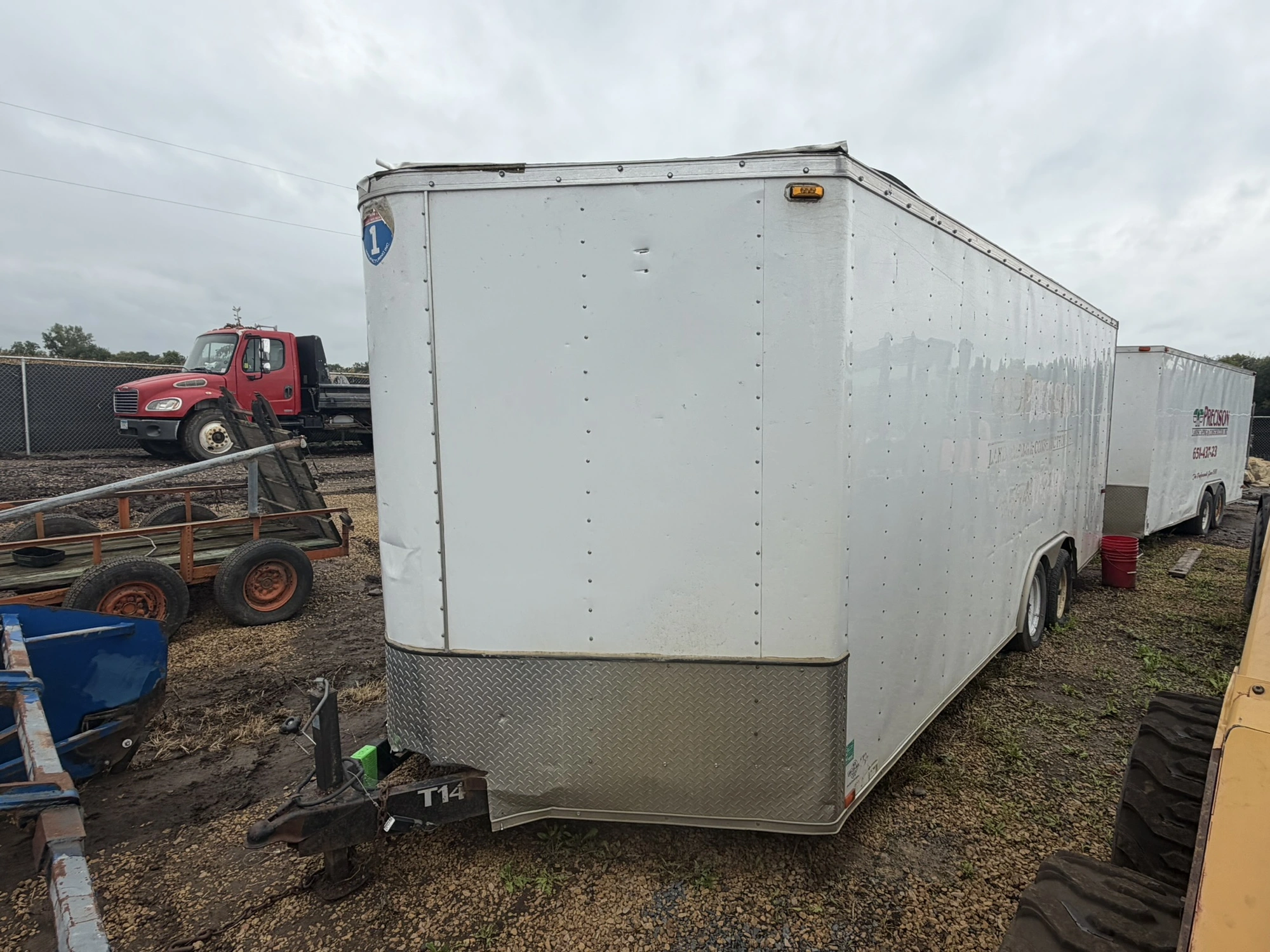 Used ACE TANDEM AXLE 20' ENCLOSED TRAILER Box Trailers Minnesota US | Miedema Asset Management Group #1444264