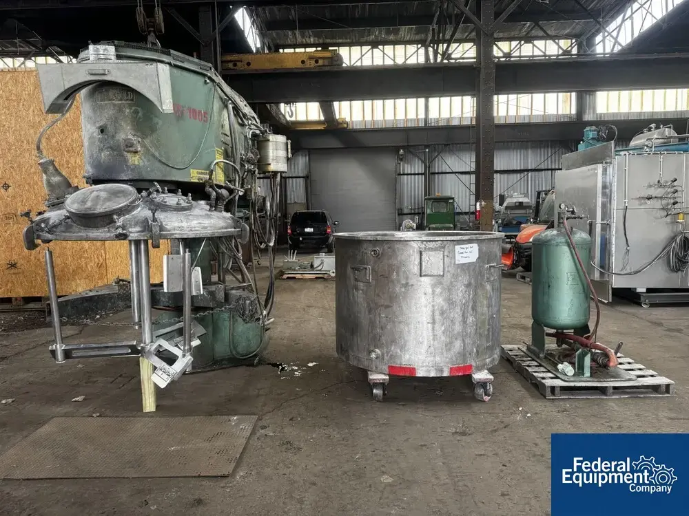 USED Schold 300 Gallon Schold Mixer