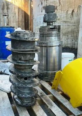 Sharples P3000 decanter centrifuge, 316SS.
