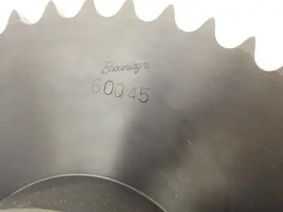 Browning 60Q45 #60 Roller Chain Sprocket 3/4" Pitch 45 Tooth Q1 Bushing Required