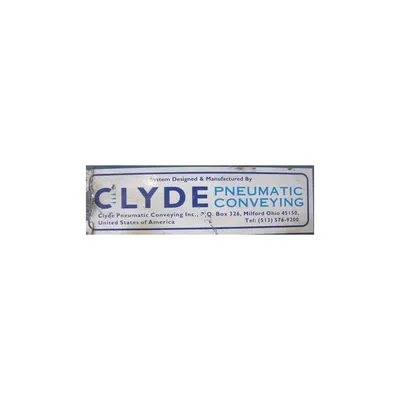 Used 5" Clyde Pneumatics Target Box Knock Out Box 90° Elbow