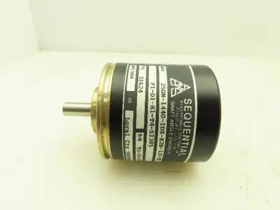 Sequential 25GN-1440-IDZ-E2D-12V-H2-F1-D1-B1-T4-S1385 Rotary Shaft Encoder