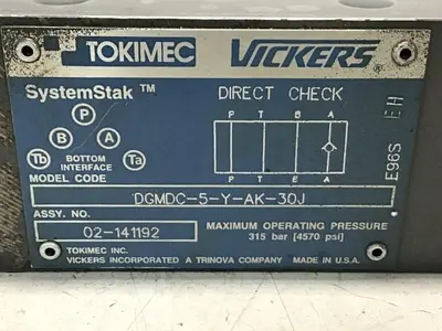 USED VICKERS DGMDC-5-Y-PK-30J