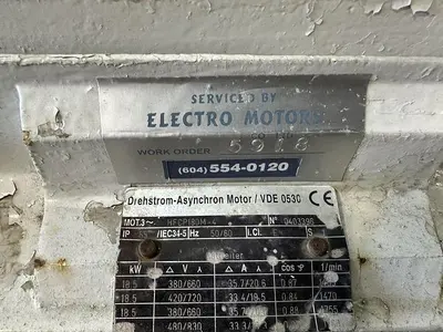 USED ELEKTROMOTOR DEHSTROM-ASYNCHRON VDE 0530