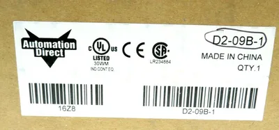 NEW SEALED AUTOMATION DIRECT D2-09B-1 DIRECT LOGIC D209B1