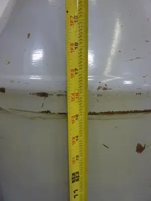 USED METAL FABRICATOR HOPPER321
