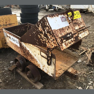 0.5yd³ End Dump Mine Cars