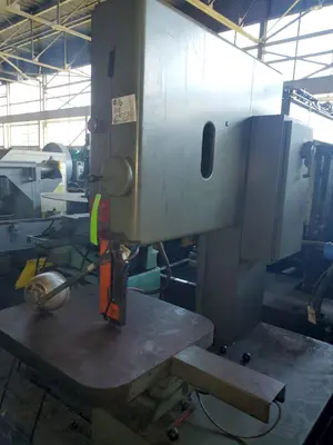 GROB VERTICAL BANDSAW. STOCK #0744022.