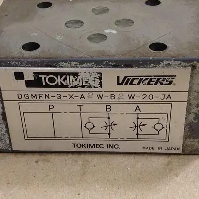 USED TOKIMEC DGMFN-3-X-A2W-B2W-20-JA