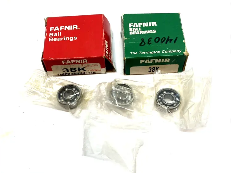 Used FAFNIR DEEP GROOVE BALL BEARING 8X22X7MM 9100K SERIES OPEN LOT OF 3 Bearings | Maverick Industrial Sales #1103427