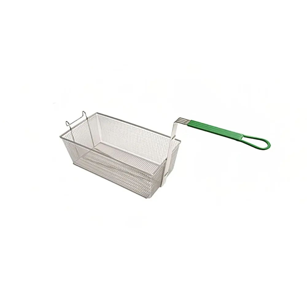 Frymaster 803-0304 Fryer Basket W/ Coated Handle & Front Hook, 16 3/4" X 8 3/4" X 6"