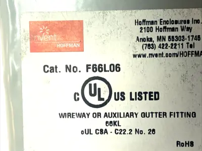 New | in-Stock Hoffman Lay-In Wireway 6"x6"x6" Type 12 Hinged Cover Steel Gray Electrical Boxes Michigan US | Maverick Industrial Sales #1402258