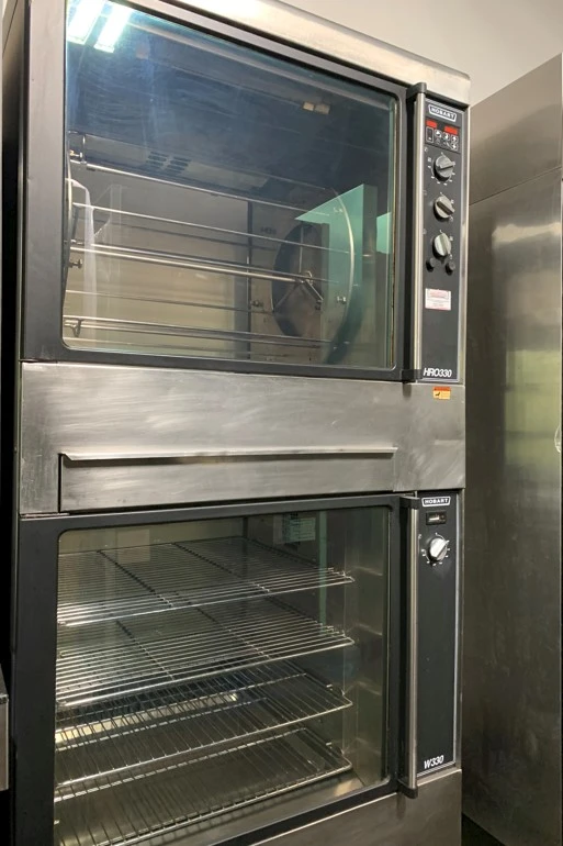 72-0290 Hobart HRO330 Rotisserie Oven w/Hobart W330 Holding Cabinet