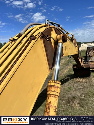 Used 1989 KOMATSU PC360LC-3 Crawler Excavators Louisiana US | Proxy Equipment #1377939