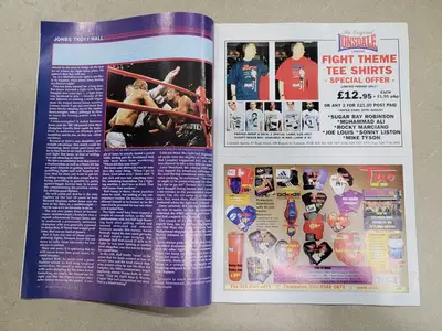 USED BOXING MONTHLY JULY 2000