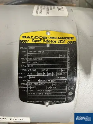 USED Gast 4.5 HP Gast RegenAir Blower