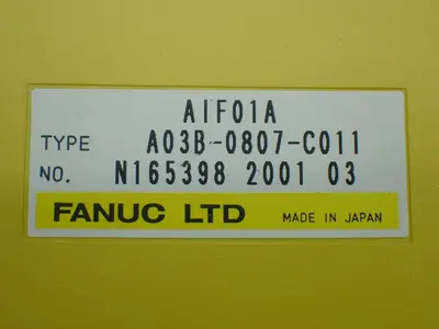 USED FANUC A03B0807C011