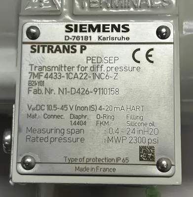 Used SIEMENS 7MF4433-1CA22-1NC6-Z Industrial Controls | Surplus Asset Holdings #1221336