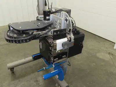 Foxjet 6000-570 Mobile Print Apply Label Applicator Zebra ZE500 Thermal Printer