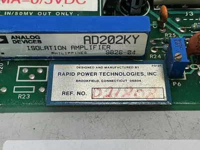 USED RAPID POWER TECHNOLOGIES A9-9821