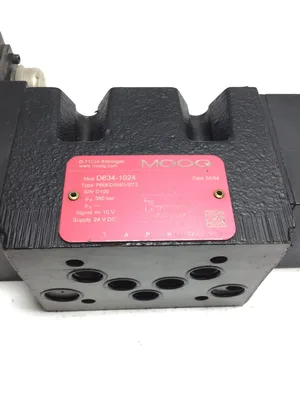 Moog D634-1024 Direct Drive Proportional Valve 350Bar
