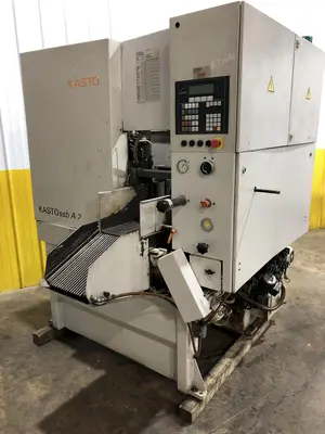 10" X 10" KASTO MODEL #SSB-A2-CNC-CC AUTOMATIC VERTICAL BAND SAW: STOCK #17306