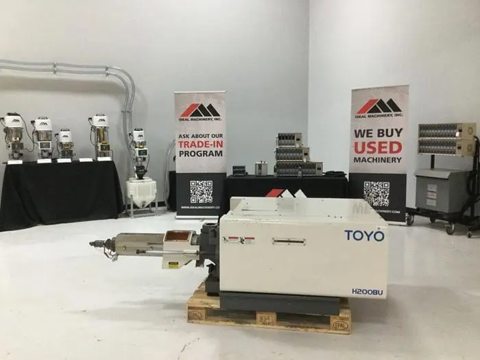 Used TOYO SI-150II-H200BU / IU Injection Molding Parts | Ideal Machinery #663599