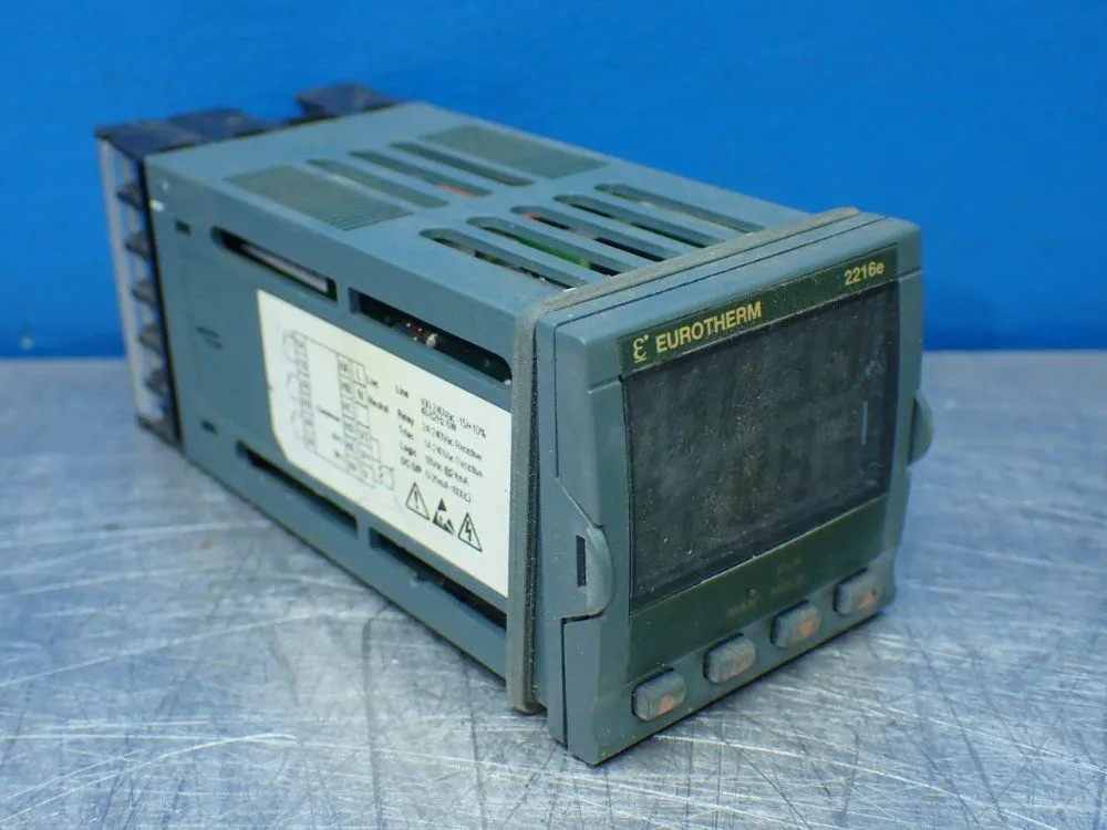 Used EUROTHERM 2216E/AL/VH/R1/R1/RF/2YM/ENG/XXXXX/EU0523 Temperature Controls Ohio US | HGR 24 #802926