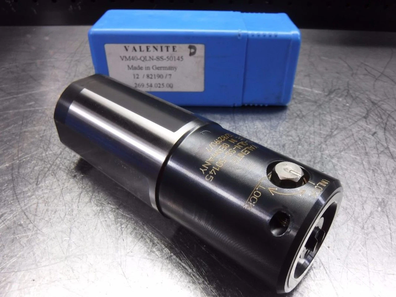Valenite 50mm Straight Shank KM40 Clamping Unit VM40-QLN-SS-50145 (LOC163A)