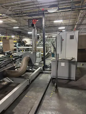 New 180" Jumbo Matchbox Folder Gluer