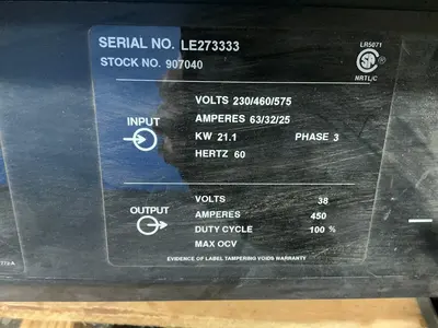 Used MILLER AUTO DELTAWELD 452 Mig Welders Ohio US | HGR 24 #1290124