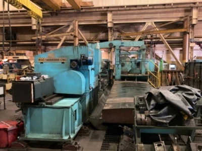 Used 2015 WORLD MACHINERY WORKS RGC 1400 X 5000 Roll Grinders New Jersey US | National Machinery Exchange #1498739