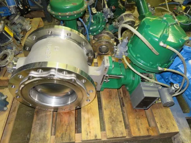 Fisher 14" V150 V-Ball Control Valve