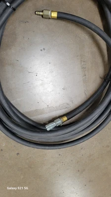 USED Dayton 3/4 AIR HOSES WIHT FITTINGS