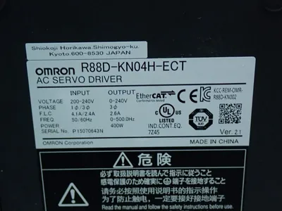 USED OMRON R88DKN04HECT