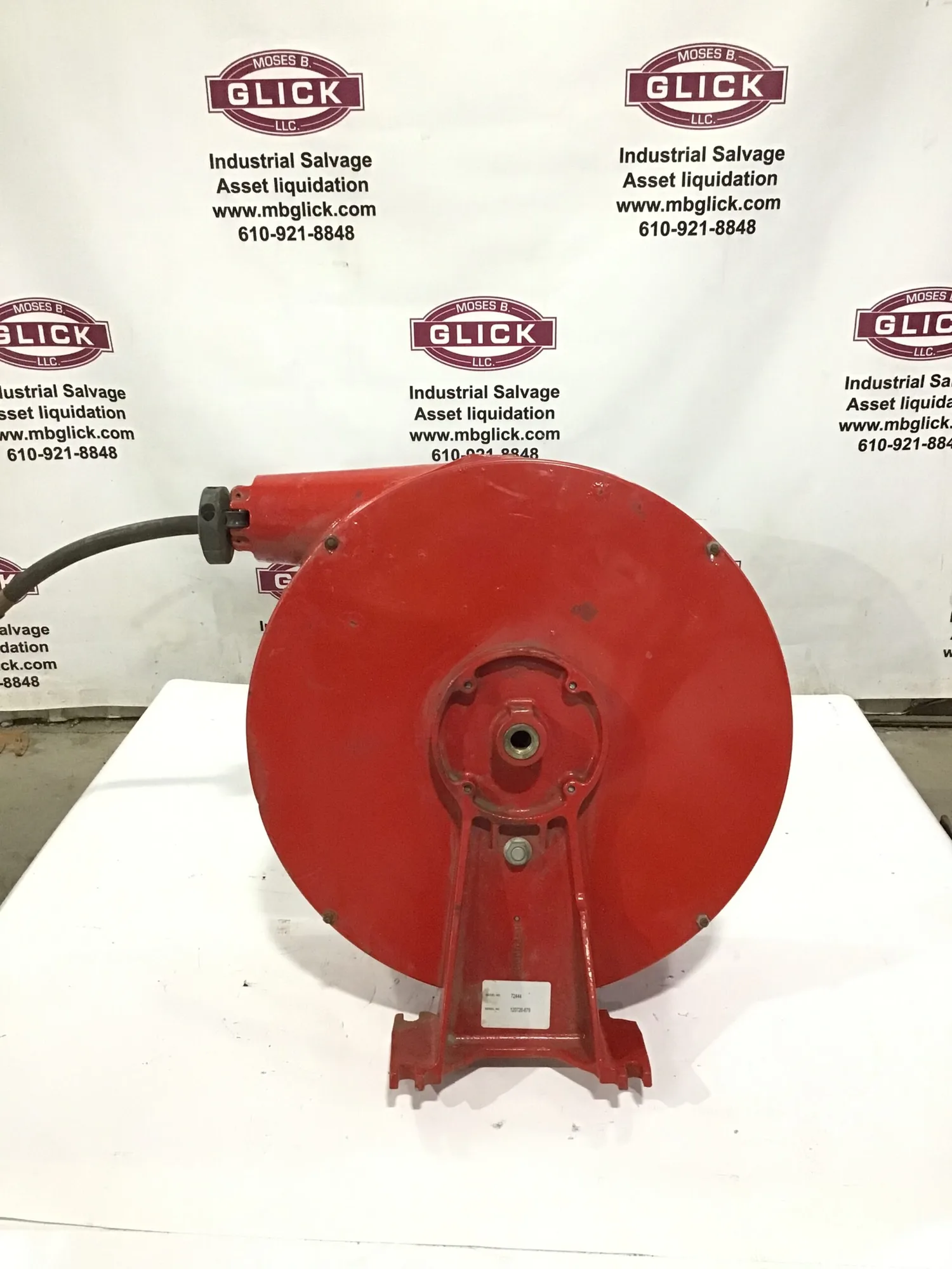 Red 72444 Hydraulic Hose Reel