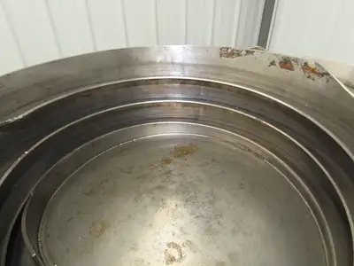 Mid West 12" Vibratory Bowl Parts Feeder 115V Magnetic Coil Stainless 5/16"