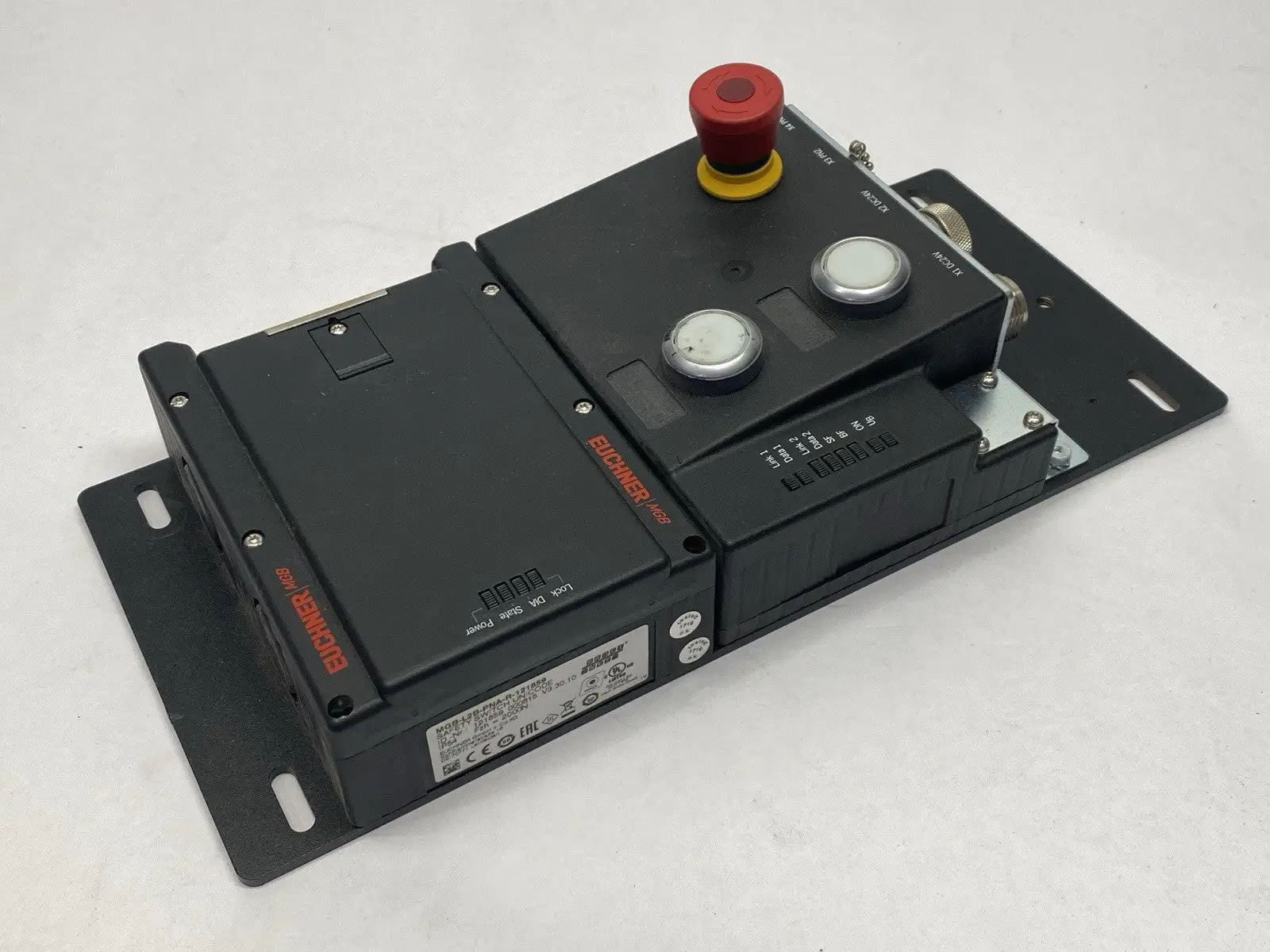 MGB-L2B-PNA-R-121859, 121859 | Euchner MGB-L2B-PNA-R-121859 Multifunctional Gate Box Evaluation And Bus Module - Used