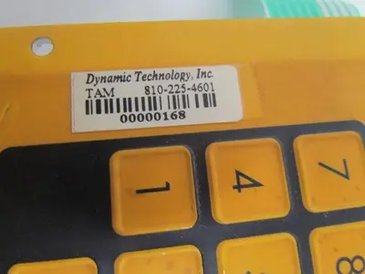 Stanley Systems CSI KYB 847-1 5630 Rev D-MOD Interface Control Panel