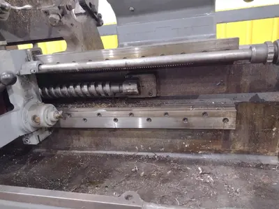 15" X 32" MANNAIONI MAN-AU-CYCLE THREADING LATHE, 4" HOLE: STOCK #16992
