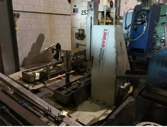 Used 2000 LINEAR TRANSFER JB2-DRIVE END; LTS-1000W Conveyors Michigan US | Midwest Press and Automation #634019