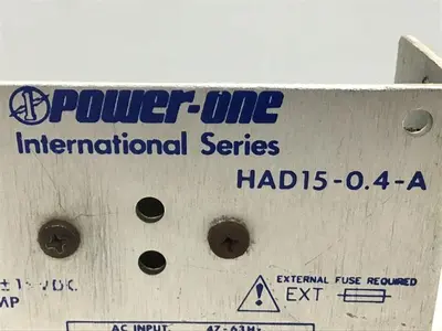 USED POWER ONE HAD15-0.4-A