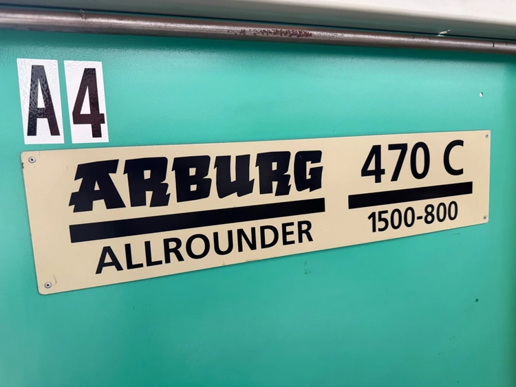 Used 2004 ARBURG ALLROUNDER 470C Injection Molding Machines California US | PM Machines #1486914