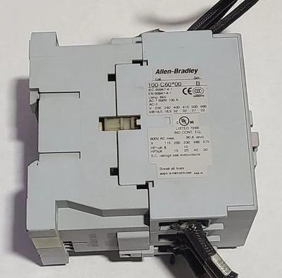 Allen Bradley Contactor 100-C60*00 Series B 100 Amp 100-S