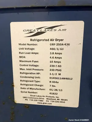USED GREAT LAKES GN2-1800C11-XP2