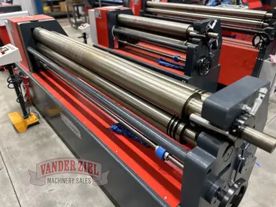 Akyapak ASM140-12/5.0 (4' x 1/4") 3 Roll Plate Bending Roll - NEW