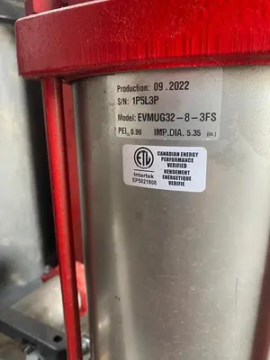 Armstrong Vertical Multistage Water Pump VMS 4700