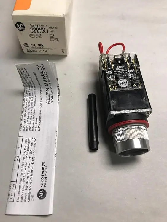New | in-Stock ALLEN-BRADLEY 800MR-PT16 Miscellaneous Equipment (Electrical & Power) | Surplus Asset Holdings #1190649